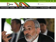 Tablet Screenshot of bolivia.com